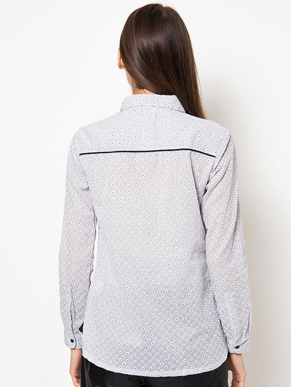 piping detail long sleeved shirt - 16282886 - Zoom Image - 3