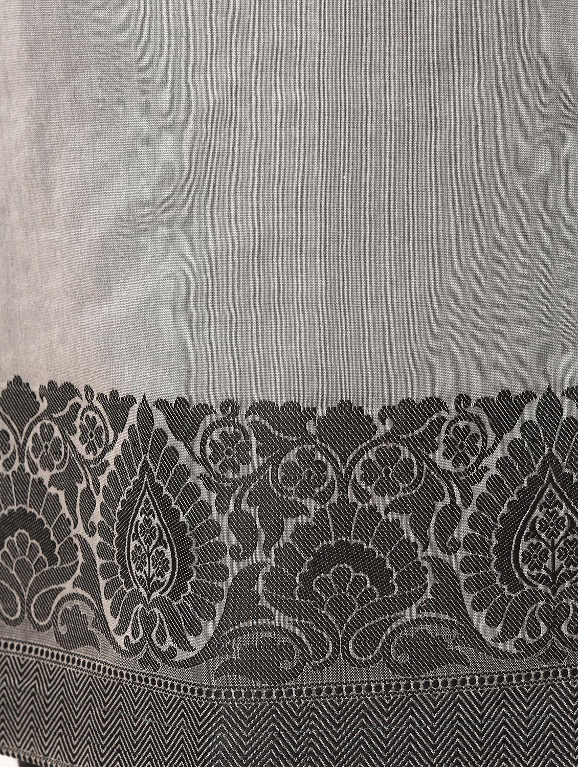 jacquard motif kurta pant dupatta suit set - 16283632 - Zoom Image - 6