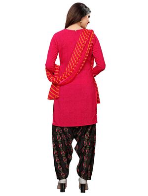 Printed salwar unstitched suit - 16285610 - Standard Image - 3