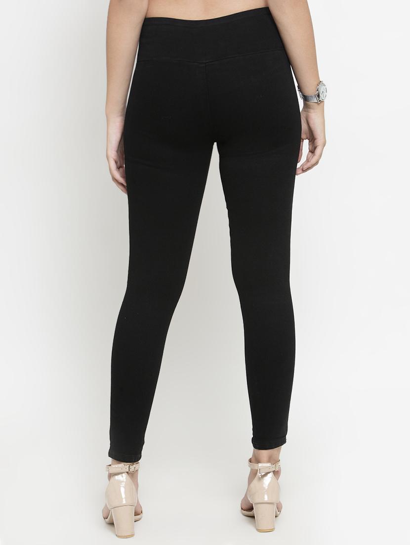 high rise solid jeggings - 16286358 - Zoom Image - 3