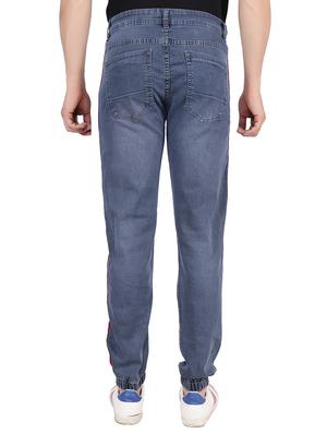 blue denim jogger - 16286415 - Standard Image - 3