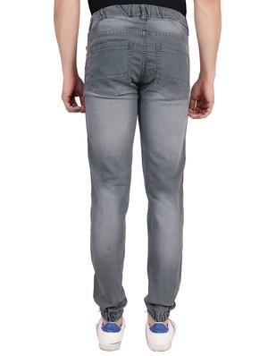 grey denim joggers - 16286418 - Standard Image - 3