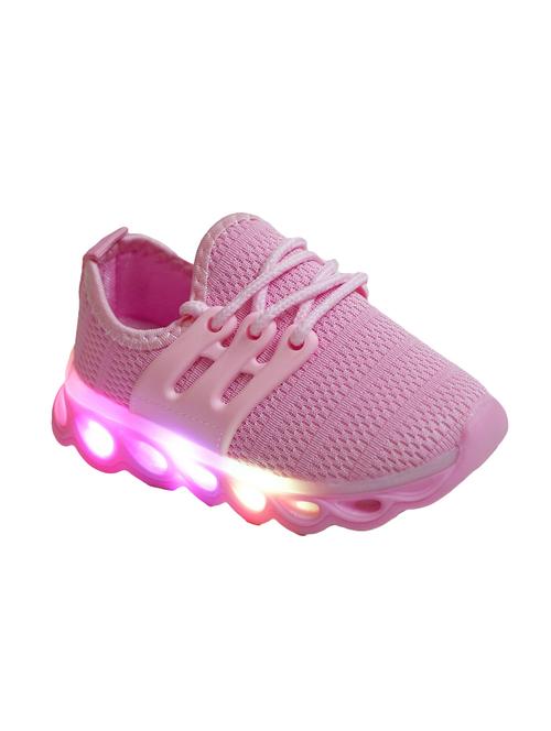 pink mesh sport shoes - 16287780 - Standard Image - 1