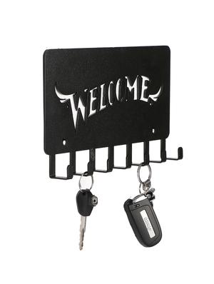 Sehaz Artworks Metel Wall Hooks for keys | 7 Hook Welcome Wall Rack Holder for Kitchen Utensil | Hat Rack - 16289605 - Standard Image - 3