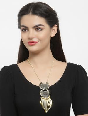 gold long necklace - 16289628 - Standard Image - 3