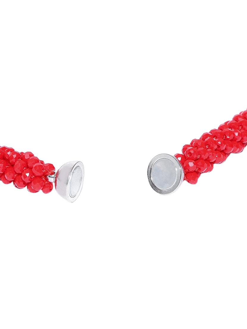 red brass statement necklace - 16290268 - Zoom Image - 3
