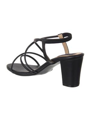 black ankle strap sandals - 16290314 - Standard Image - 3