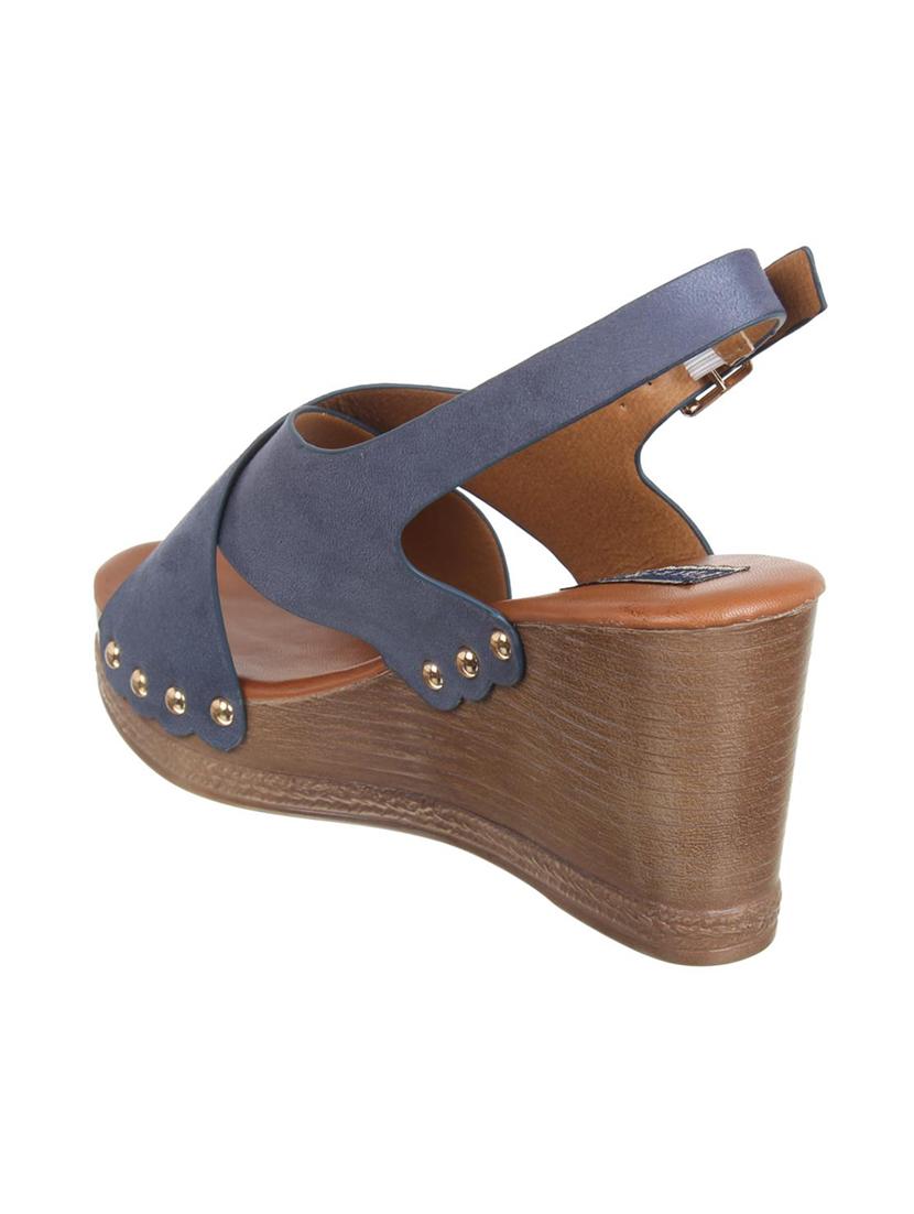 blue back strap wedges - 16290330 - Zoom Image - 3
