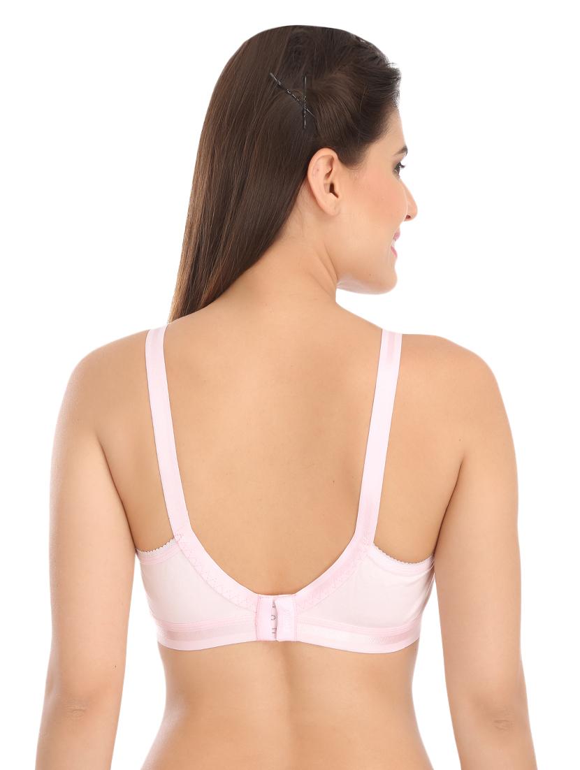 floral patch mesh insert minimizer bra - 16290909 - Zoom Image - 3