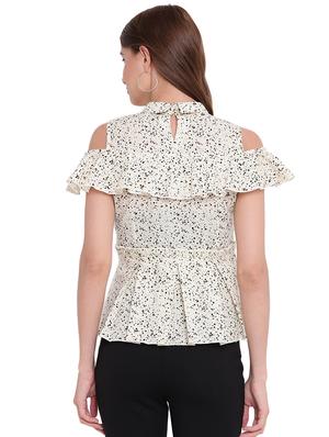 peter pan collar peplum top - 16291704 - Standard Image - 3