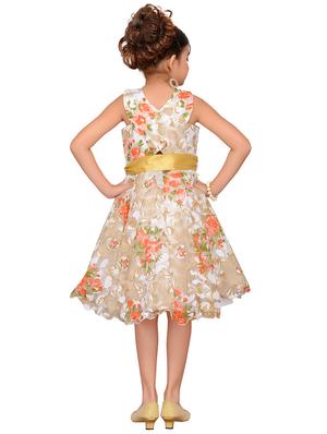 v neck floral printed frock - 16291905 - Standard Image - 3