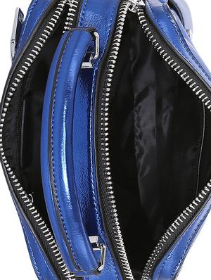 blue leatherette (pu) regular sling bag - 16292256 - Standard Image - 3