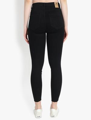 knee slit cropped jeans - 16293224 - Standard Image - 3