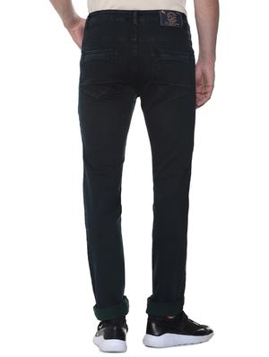 green cotton plain jeans - 16293542 - Standard Image - 3