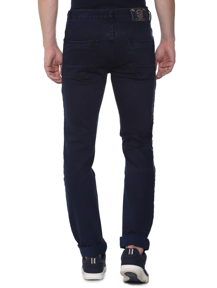 navy blue plain jeans - 16293545 - Zoom Image - 3
