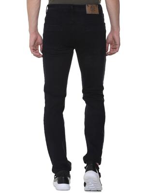 black cotton plain jeans - 16293546 - Standard Image - 3