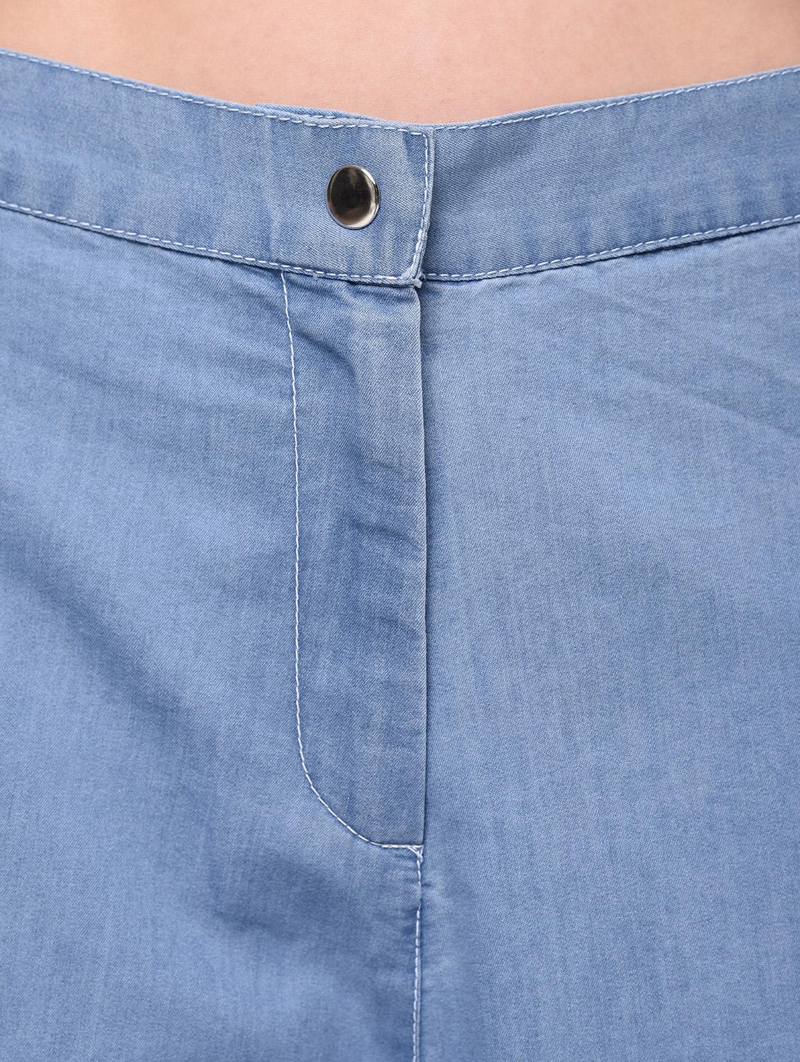 pocket patch wide leg denim trouser - 16293598 - Zoom Image - 6