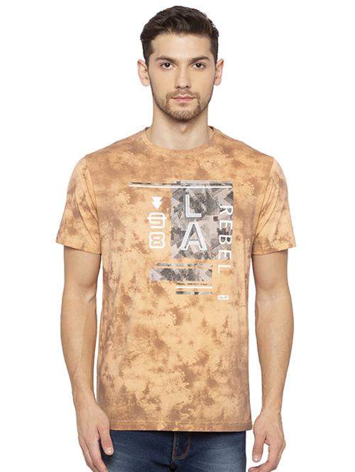 orange washed tshirt - 16294068 - Standard Image - 1