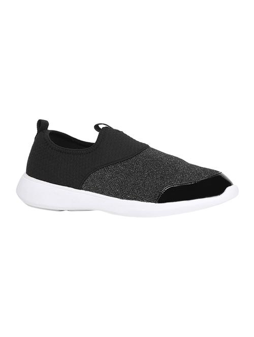 black slip on casual shoes - 16294408 - Very Small Image - 1