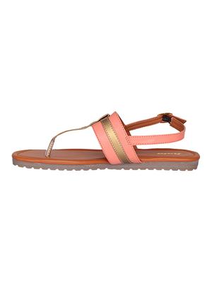 pink back strap sandals - 16294491 - Standard Image - 3