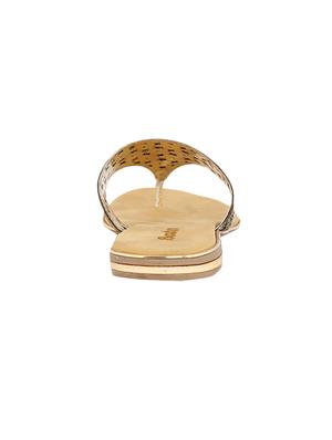 gold toe separator sandals - 16294504 - Standard Image - 3