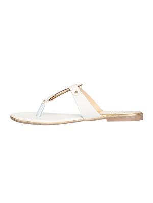 white t-strap sandals - 16294509 - Standard Image - 3