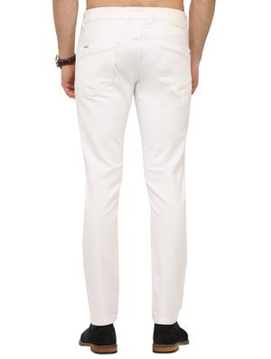 white denim plain jeans - 16295903 - Standard Image - 3