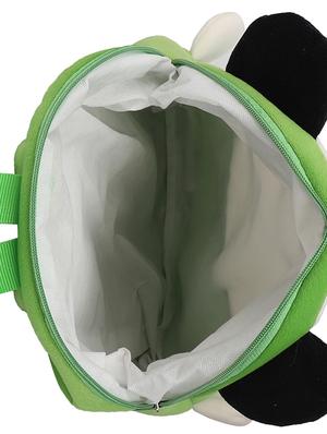 green cotton blend bag - 16296981 - Standard Image - 3