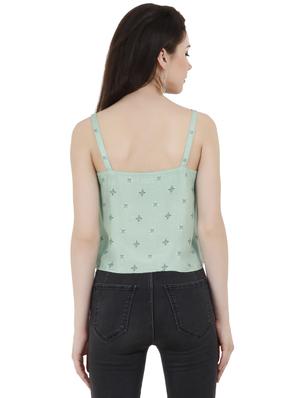 button up cami top - 16297104 - Standard Image - 3