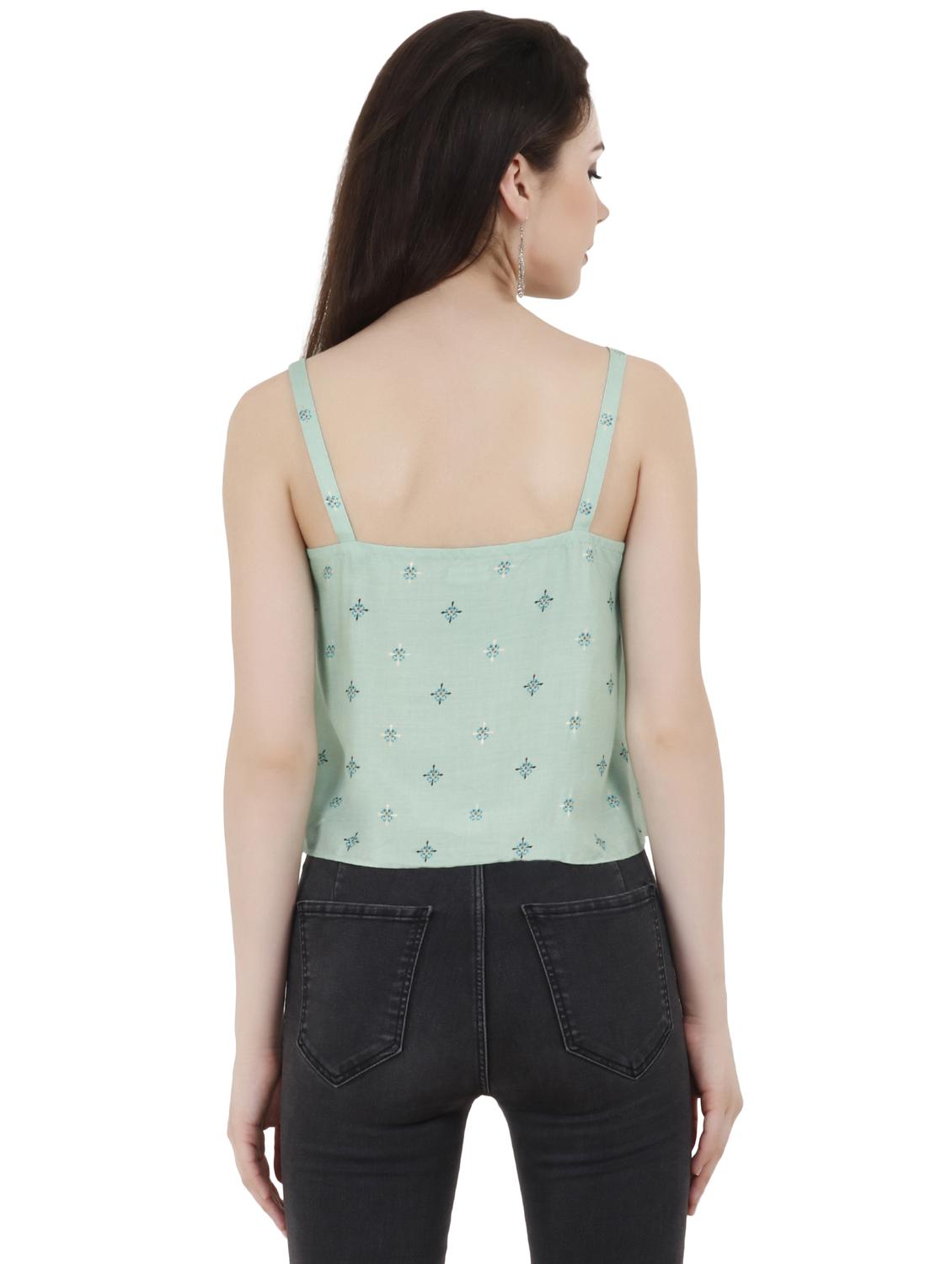 button up cami top - 16297104 - Zoom Image - 3