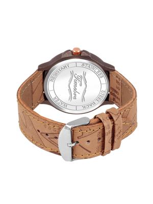 Time Quartz Round dial analog watch (TMGXBRW868-2) - 16298605 - Standard Image - 3