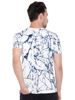 blue all over print t-shirt - 16299053 - Standard Image - 3