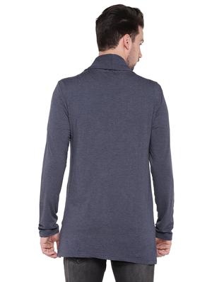 grey solid long sleeved shrug - 16299094 - Standard Image - 3