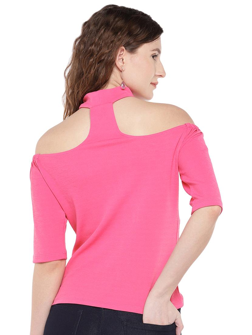 choker neck solid top - 16299281 - Zoom Image - 3