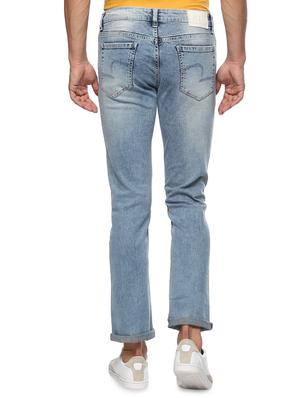 blue light washed jeans - 16300204 - Standard Image - 3