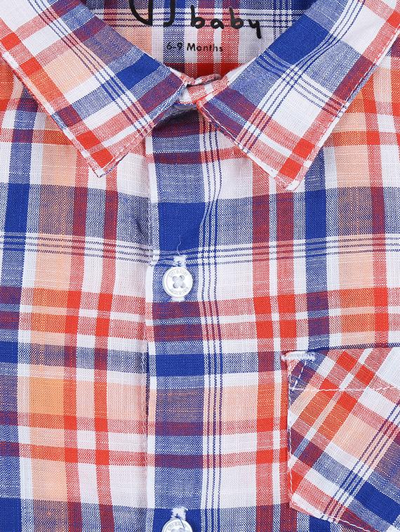 pocket patched checkered shirt - 16300686 - Zoom Image - 3