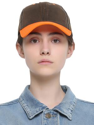 brown cotton cap - 16301445 - Standard Image - 3