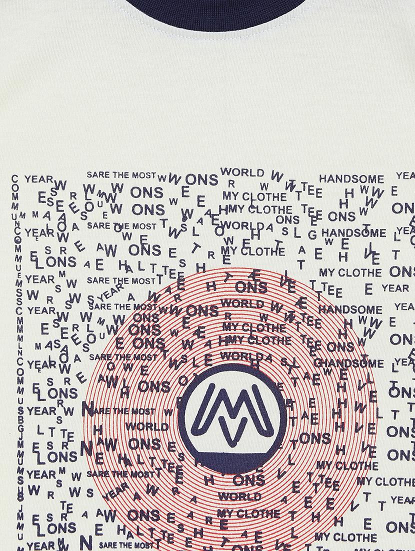 round neck graphic t-shirt - 16301536 - Zoom Image - 3