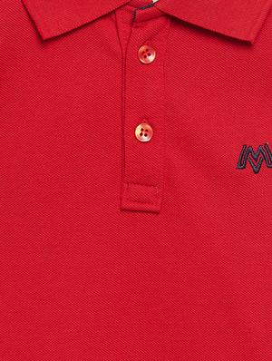 red cotton t-shirt - 16301541 - Standard Image - 3
