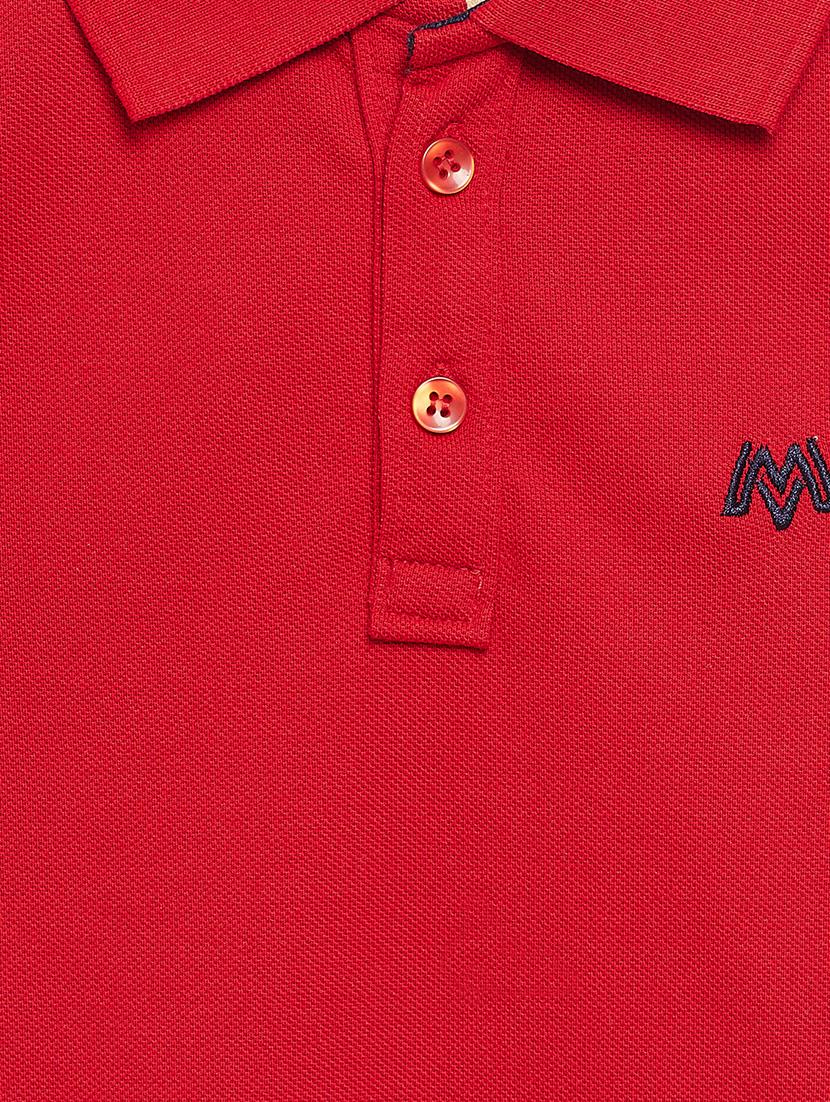 red cotton t-shirt - 16301541 - Zoom Image - 3