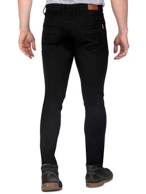 black denim plain jeans - 16301818 - Standard Image - 3