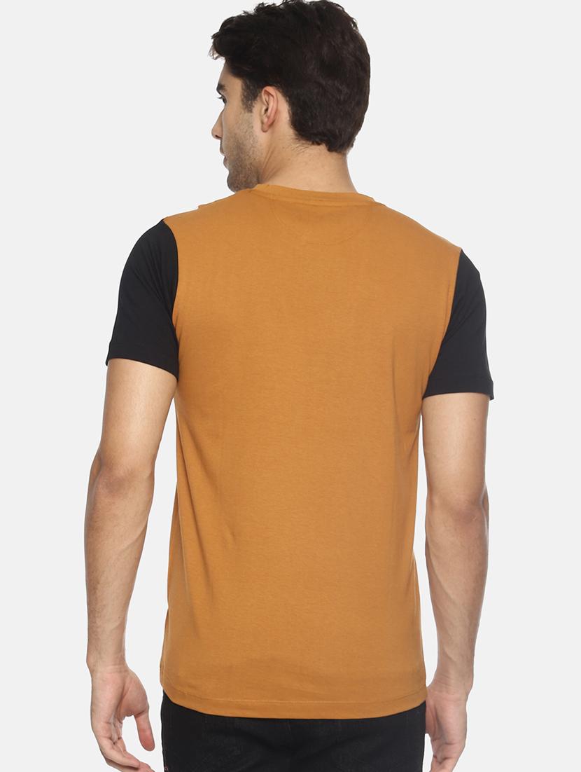 brown cut and sew tshirt - 16303685 - Zoom Image - 3