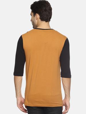 brown cut and sew tshirt - 16303686 - Standard Image - 3