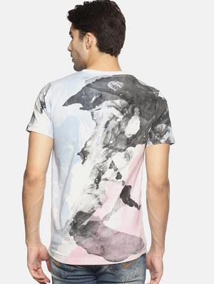 multicolor all over print tshirt - 16303688 - Standard Image - 3