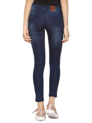 side taped distressed jeans - 16304640 - Standard Image - 3