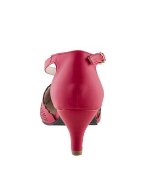 pink back strap sandals - 16305211 - Standard Image - 3