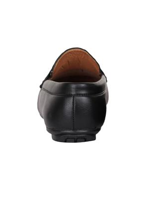 entheronic black slip on loafers - 16306043 - Standard Image - 3