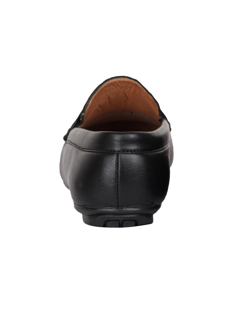 entheronic black slip on loafers - 16306043 - Zoom Image - 3