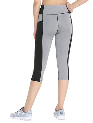 stitch detail color block sports capri - 16306848 - Standard Image - 3