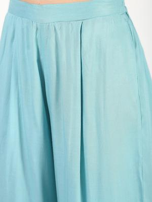 block print kurta palazzo set - 16308019 - Standard Image - 6